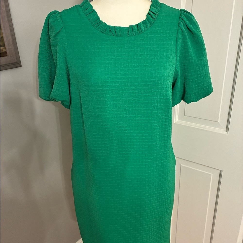 Joy Joy Vibrant Green Midi Dress. Never worn.